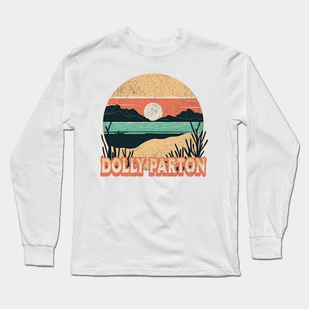 DOLLY PARADISE BAND Long Sleeve T-Shirt by Elaia Loelya Art